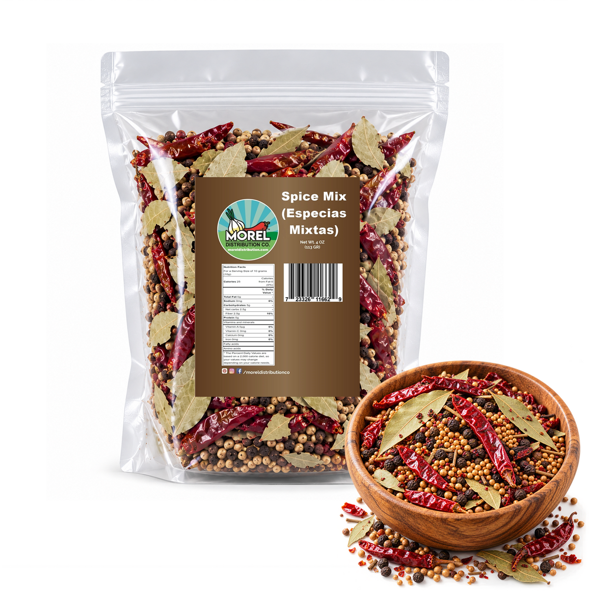 Pickling Spice – Especias Mixtas – Whole Mixed Spices for Pickling, Homemade Pickles, Vegetables, Marinades, Brines & Cooking – 4 oz and 1 lb.