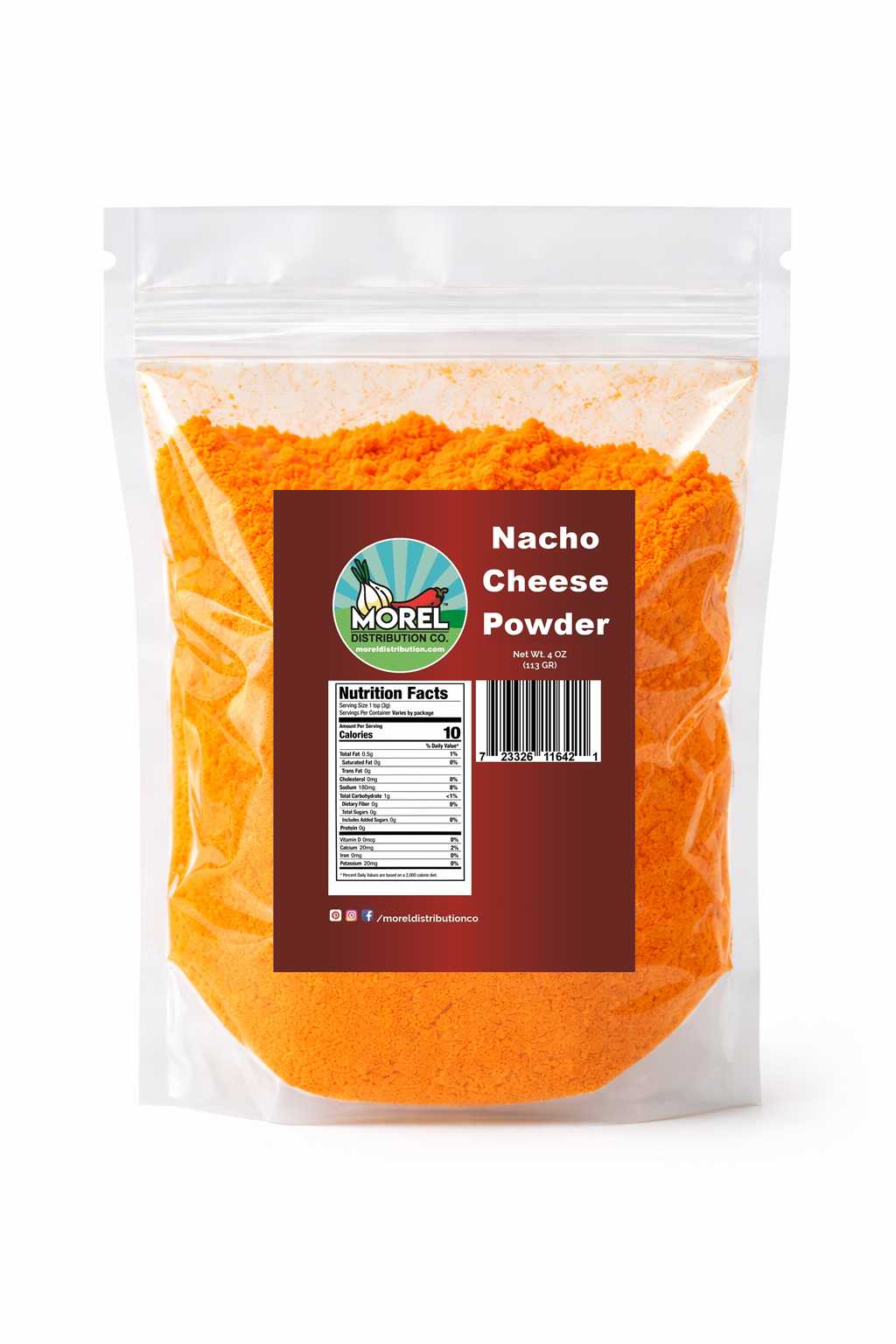 Nacho Cheese Powder Seasoning – Bold Cheddar Flavor for Popcorn, Chips, Fries & Snacks – 4 oz, 1 lb, 2 lbs, 5 lbs, and 10 lbs.