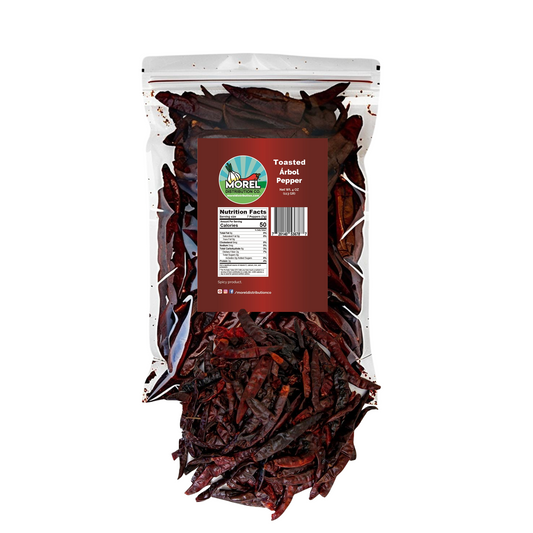 Toasted Chile de Arbol, Chile de Arbol Tostado. 4 oz