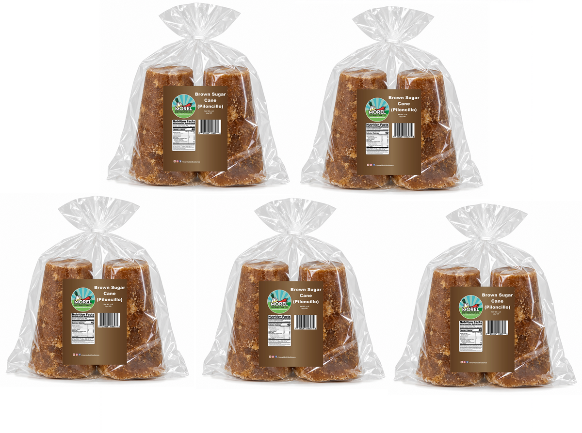 Piloncillo Mexican Unrefined Cane Sugar – Traditional Panela Brown Sugar – 1 Lb, 2 Lbs, 5 Lbs and 10 Lbs.