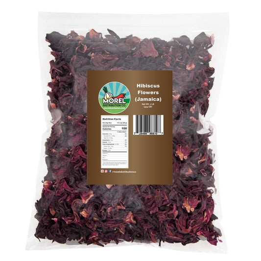 Dried Hibiscus Flowers Cut and Sifted, Flor de Jamaica, Great for Hibiscus Tea Jamaica Tea. 1 LB