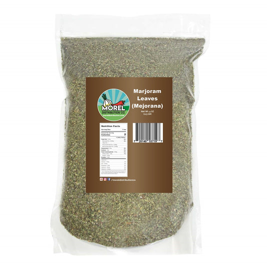 Whole Dried Marjoram Leaves. Origanum Majorana. Hojas de Mejorana. 4 oz