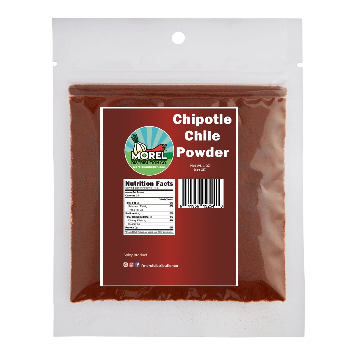 Chipotle Chili Powder Ground (Chile Chipotle) 4 oz