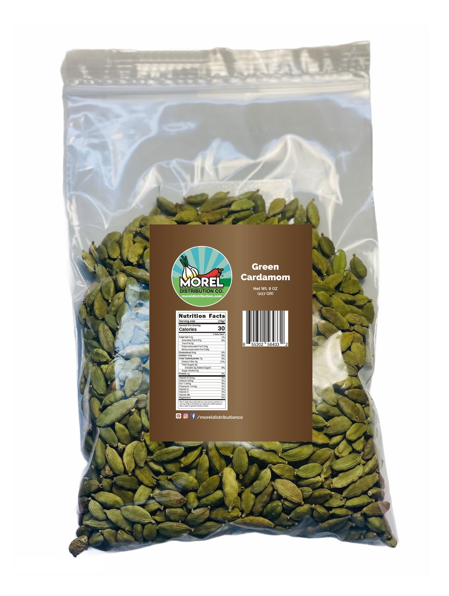 Green cardamom seeds (garam masala) 8 oz