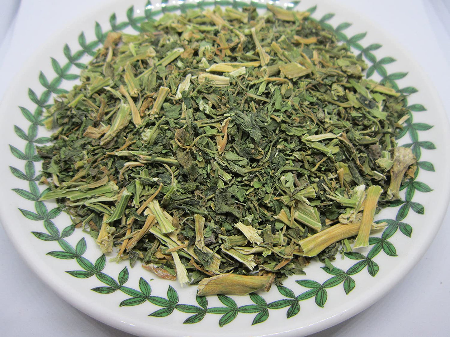 Dried Epazote Leaves and stems, Hojas de Epazote con ramas, Natural Mexican Herbs 4 oz