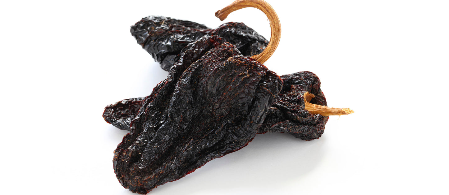 Dried Ancho Chile Peppers, Chili Ancho 8 oz