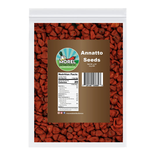 Whole Annatto Seeds, Semillas de Achiote, Bixa Orellana. 4 oz