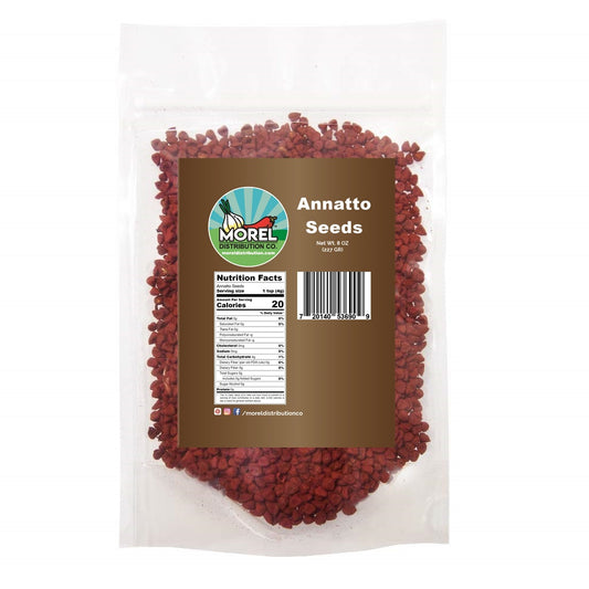 Whole Annatto Seeds, Semillas de Achiote, Bixa Orellana. 8 oz