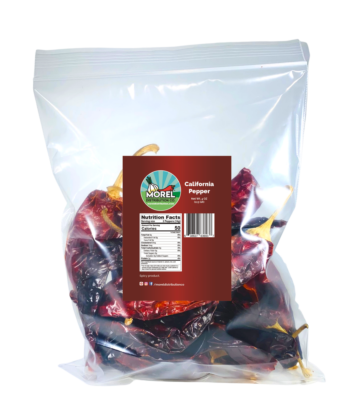 California Chile Pepper (Chile Colorado) / 4 Oz