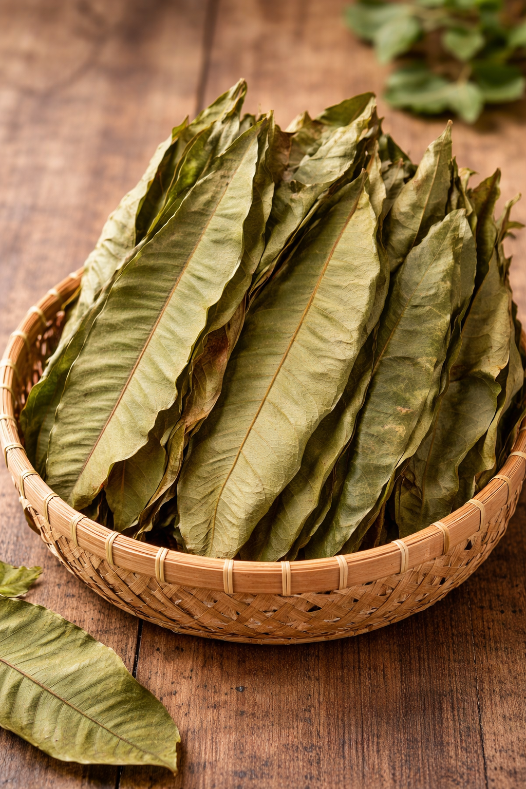 Natural Whole Dried Mango Leaves, Mango Loose Leaf Tea, (Hojas de Mango): 2 oz and 4 oz.