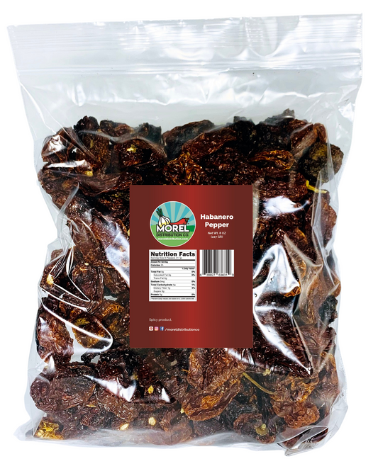 Dried Habanero Pepper (Chile Habanero) 8 oz