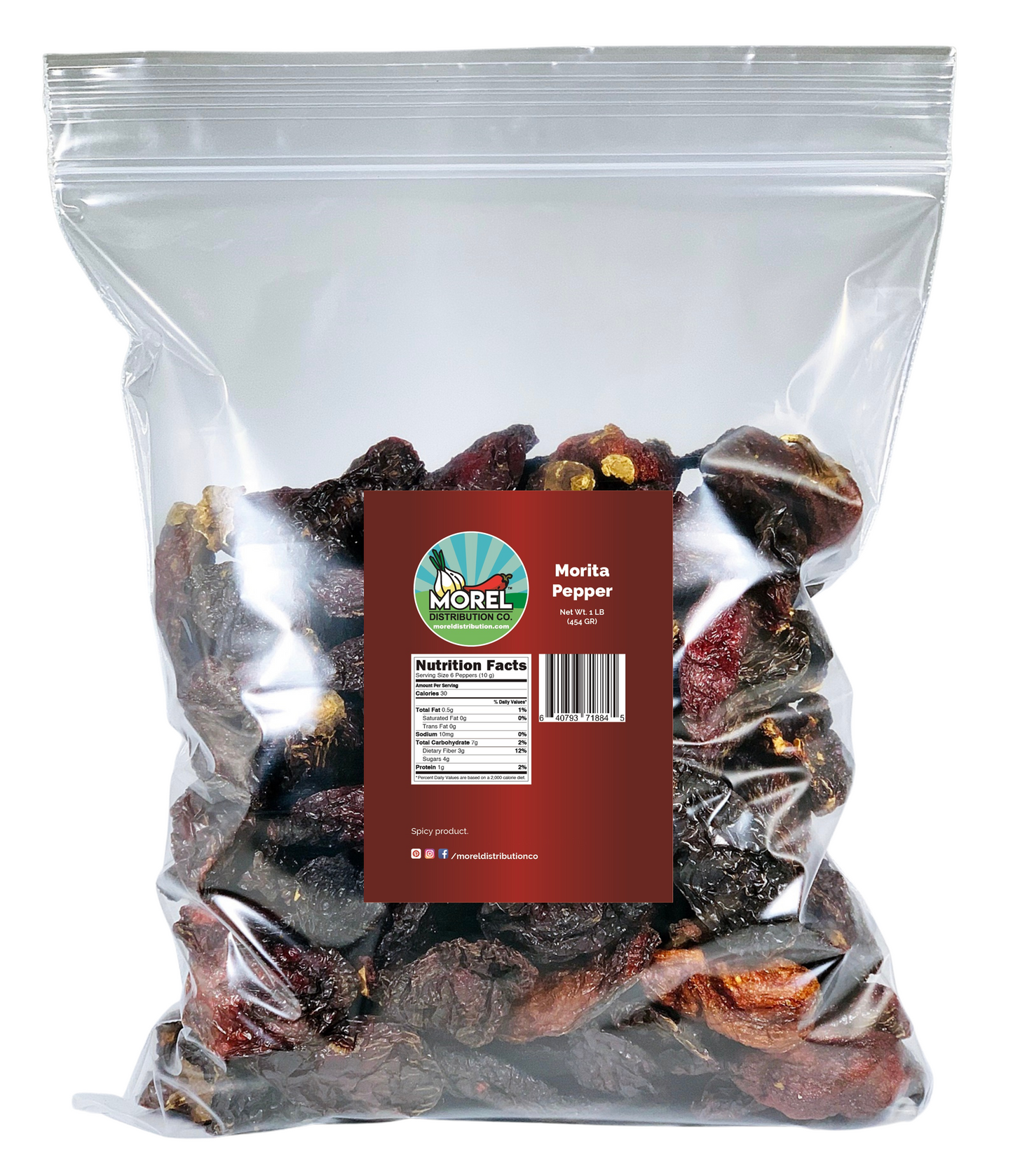 Chile Morita Peppers 1 lb