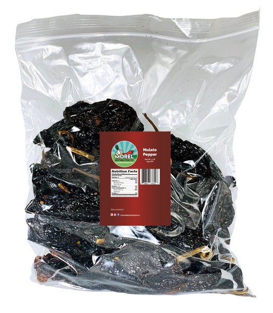 Dried Mulato Pepper (Chile Mulato) 1 lb