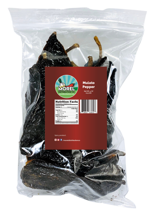 Dried Mulato Pepper (Chile Mulato) 4 oz