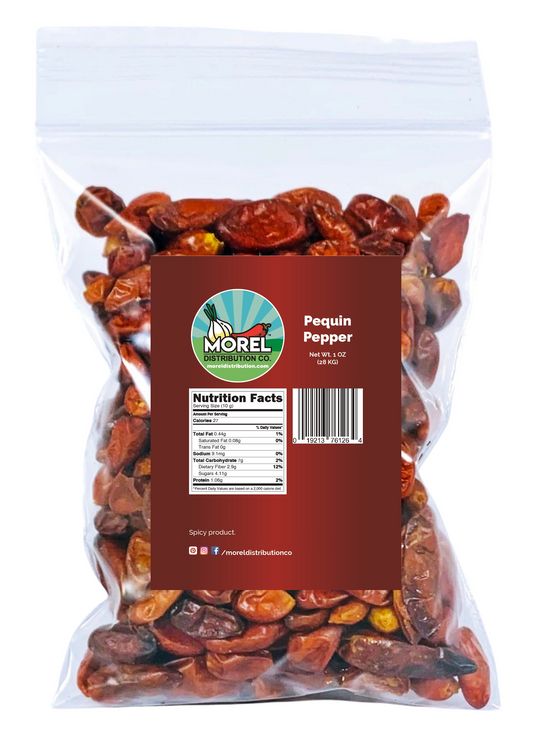 Dried Whole Chili Pequin Pepper (Chile Piquin) 1 oz