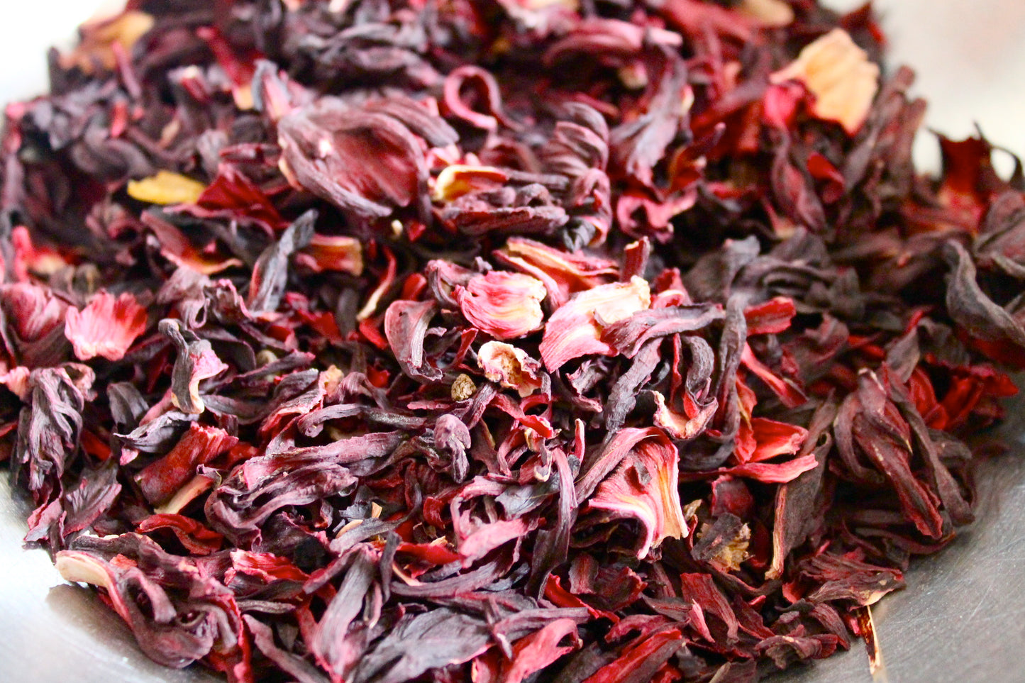 Dried Hibiscus Flowers Cut and Sifted, Flor de Jamaica, Great for Hibiscus Tea Jamaica Tea. 4 OZ