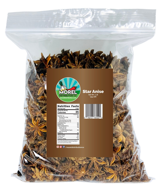 Star Anise Seeds or Star Anise Pods (Anis Estrella) (16 oz)