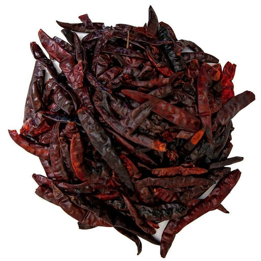 Toasted Arbol Pepper, Chile de Arbol Tostado. 10 lb